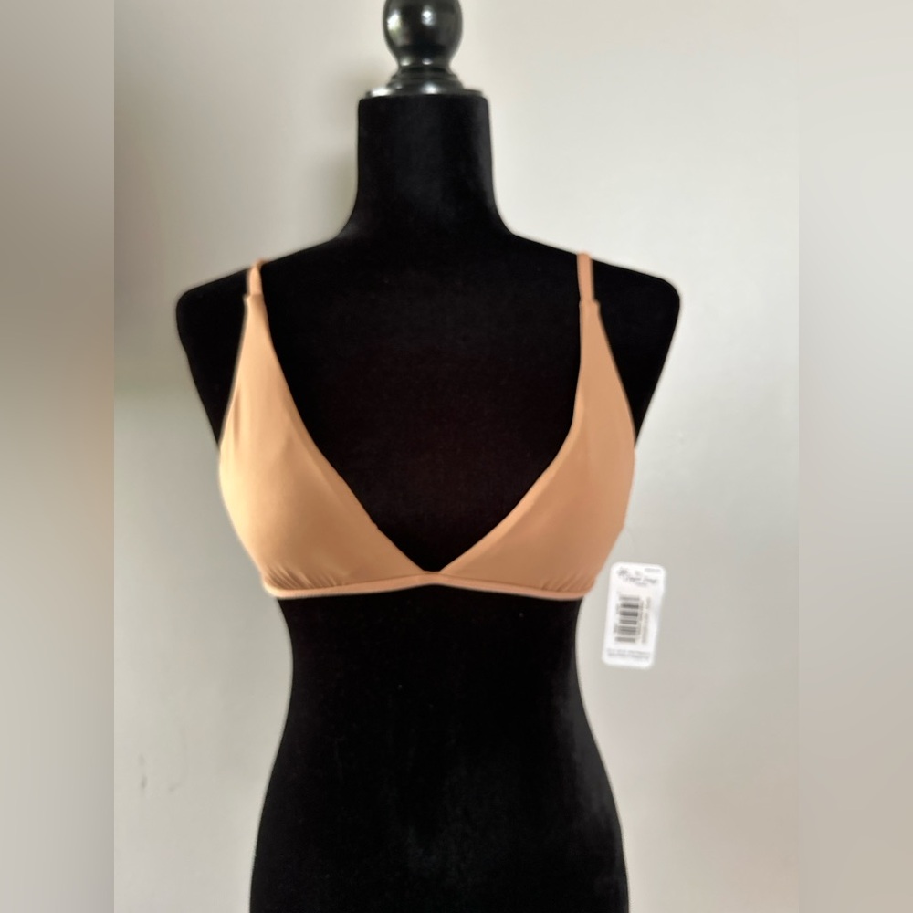 Women's Tan bikini‎ top